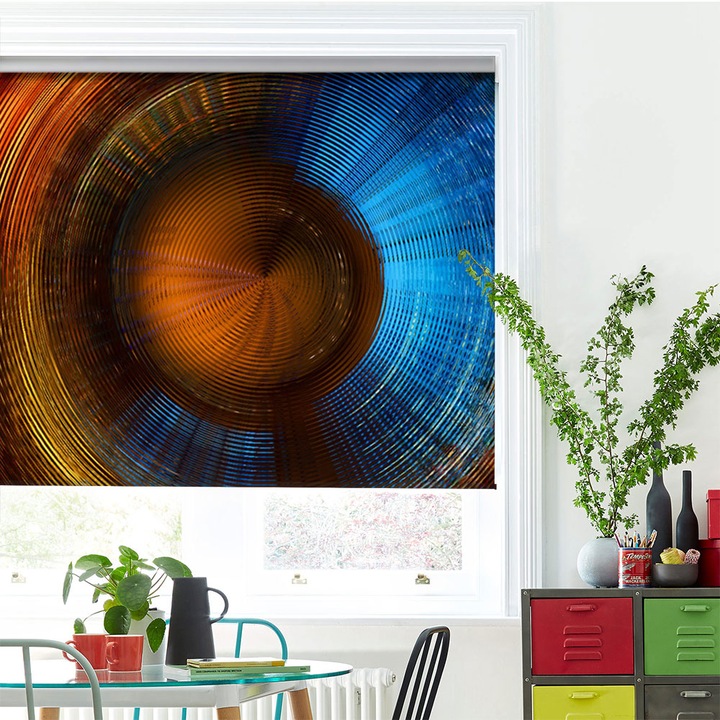 Rolete Art Shade tip Jaluzele cu Rulou si sistem inclus, Membrana, Decoratiuni, Latime 115 cm x Inaltime 250 cm