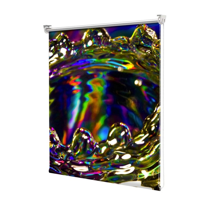 Rolete Art Shade tip Jaluzele cu Rulou si sistem inclus, Strop, Decoratiuni, Latime 105 cm x Inaltime 250 cm