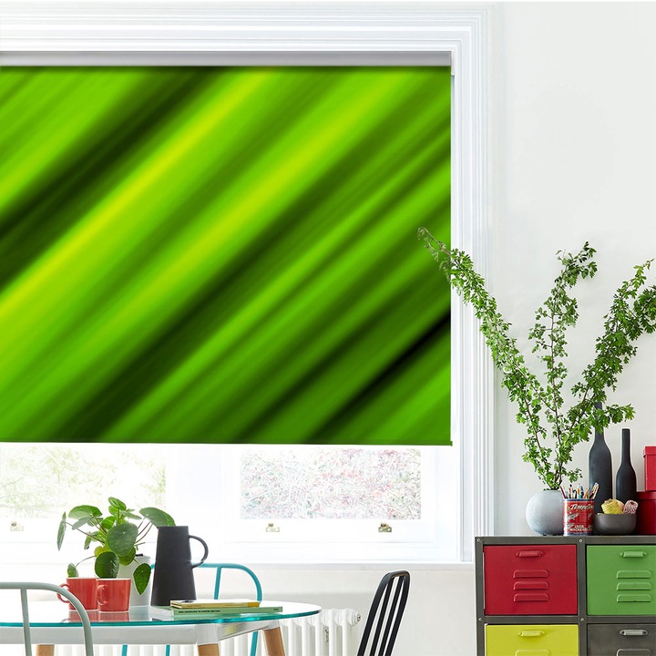 Rolete Art Shade tip Jaluzele cu Rulou si sistem inclus, In viteza, Decoratiuni, Latime 115 cm x Inaltime 250 cm