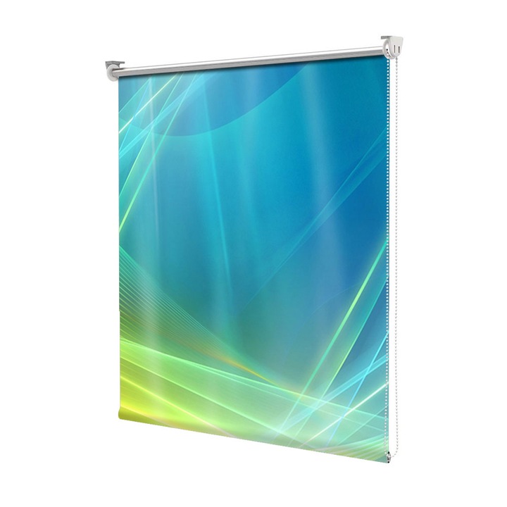 Rolete Art Shade tip Jaluzele cu Rulou si sistem inclus, Desktop, Decoratiuni, Latime 90 cm x Inaltime 250 cm