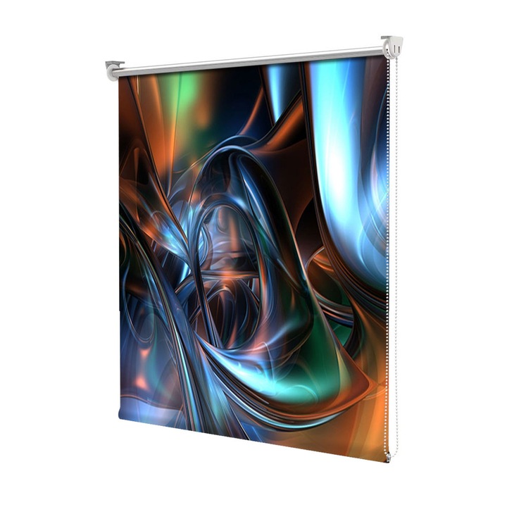 Rolete Art Shade tip Jaluzele cu Rulou si sistem inclus, Arta plastica, Decoratiuni, Latime 45 cm x Inaltime 130 cm