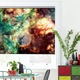 Rolete Art Shade tip Jaluzele cu Rulou si sistem inclus, Crepuscul, Decoratiuni, Latime 100 cm x Inaltime 250 cm