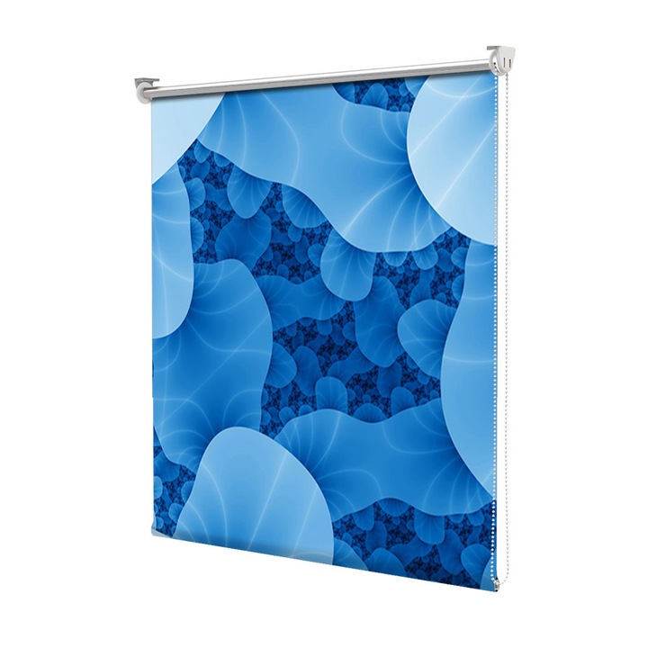 Rolete Art Shade tip Jaluzele cu Rulou si sistem inclus, Meduze, Decoratiuni, Latime 45 cm x Inaltime 130 cm