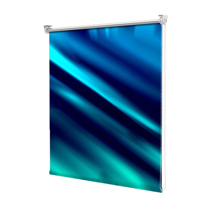 Rolete Art Shade tip Jaluzele cu Rulou si sistem inclus, Labirint, Decoratiuni, Latime 110 cm x Inaltime 250 cm