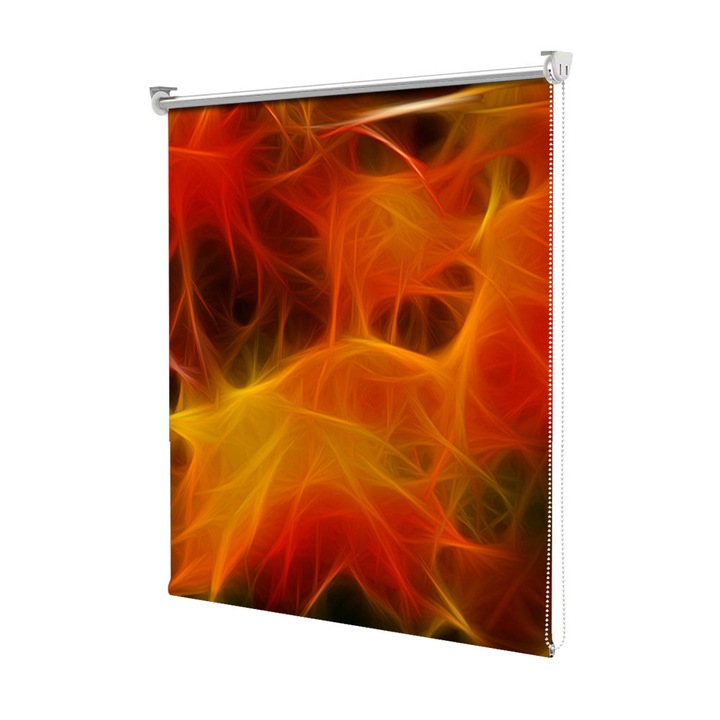 Rolete Art Shade tip Jaluzele cu Rulou si sistem inclus, Panza, Decoratiuni, Latime 90 cm x Inaltime 250 cm