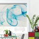 Rolete Art Shade tip Jaluzele cu Rulou si sistem inclus, Fum bleu, Decoratiuni, Latime 120 cm x Inaltime 250 cm