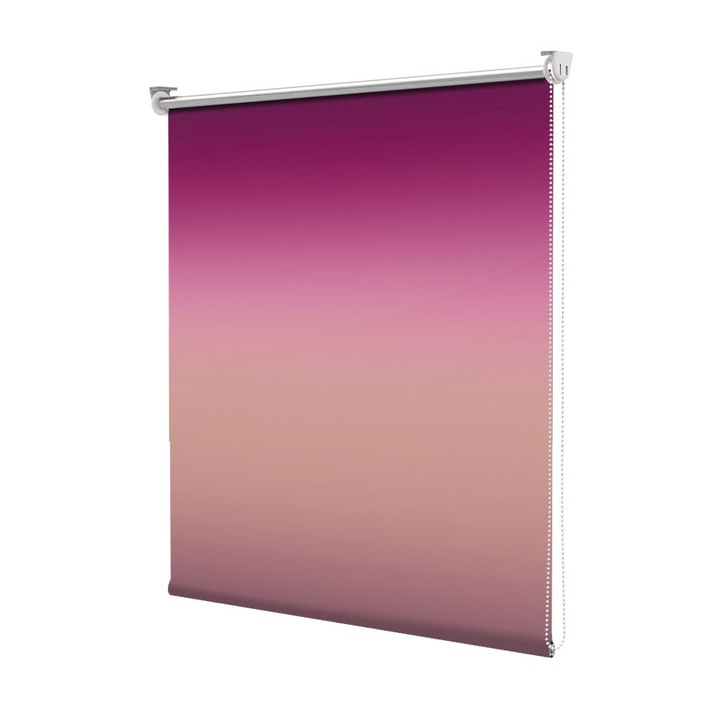 Rolete Art Shade tip Jaluzele cu Rulou si sistem inclus, Nuante de violet, Decoratiuni, Latime 45 cm x Inaltime 130 cm