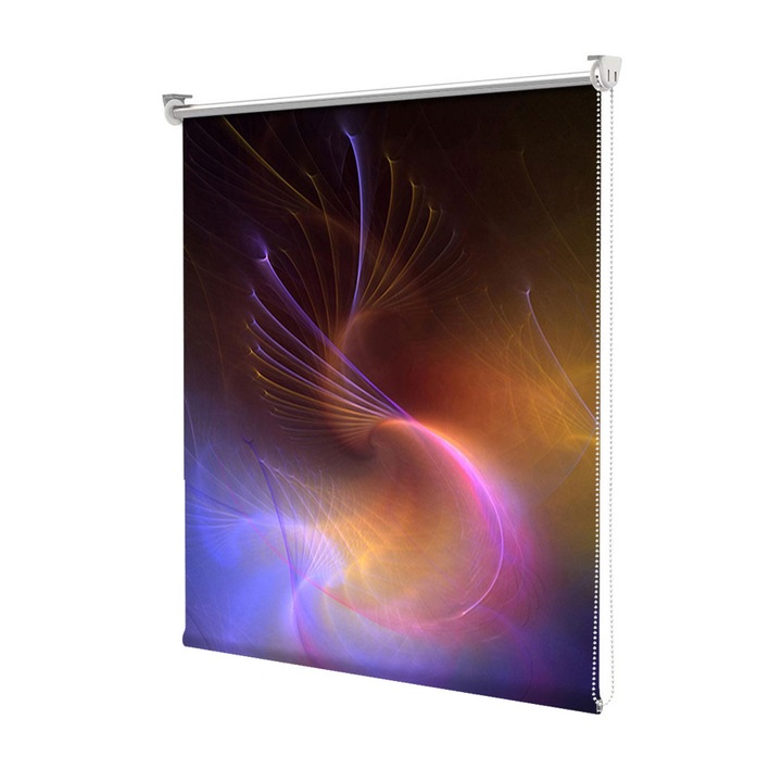 Rolete Art Shade tip Jaluzele cu Rulou si sistem inclus, Galaxie, Decoratiuni, Latime 45 cm x Inaltime 130 cm