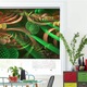 Rolete Art Shade tip Jaluzele cu Rulou si sistem inclus, Colaj, Decoratiuni, Latime 90 cm x Inaltime 250 cm