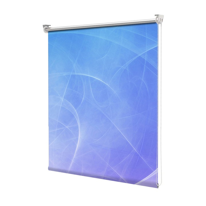 Rolete Art Shade tip Jaluzele cu Rulou si sistem inclus, Tornade, Decoratiuni, Latime 95 cm x Inaltime 250 cm