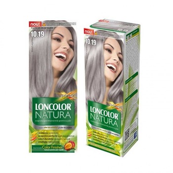 Pachet 2x Vopsea de par Loncolor Natura 10.19 Blond Argintiu Pachet 2x Vopsea de par Loncolor Natura 10.19 Blond Argintiu