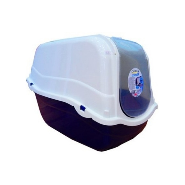 Toaleta pentru pisici cu filtru "Romeo", Croci, albastra