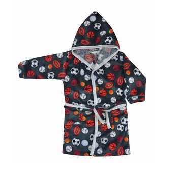 Halat de baie pentru baietei Koala Przytulanka 05-050B1, Multicolor, 104 Halat de baie pentru baietei Koala Przytulanka 05-050B1, Multicolor, 104