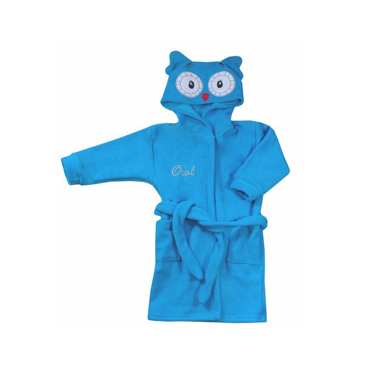 Halat de baie pentru baieti Koala Stworek 05-041A1A1, Albastru, 110 cm