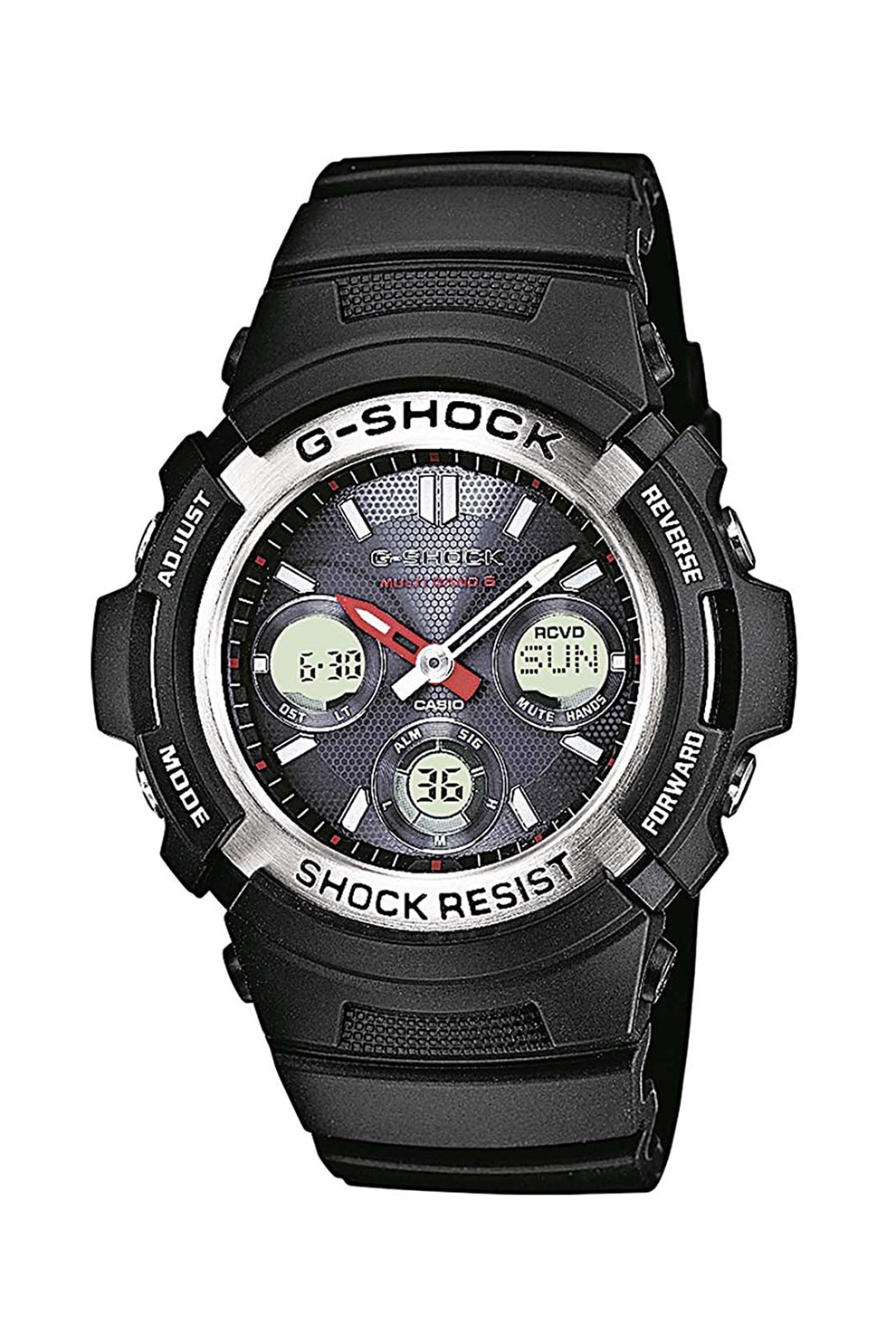 Casio, Ceas digital G-Shock Resistant, Negru