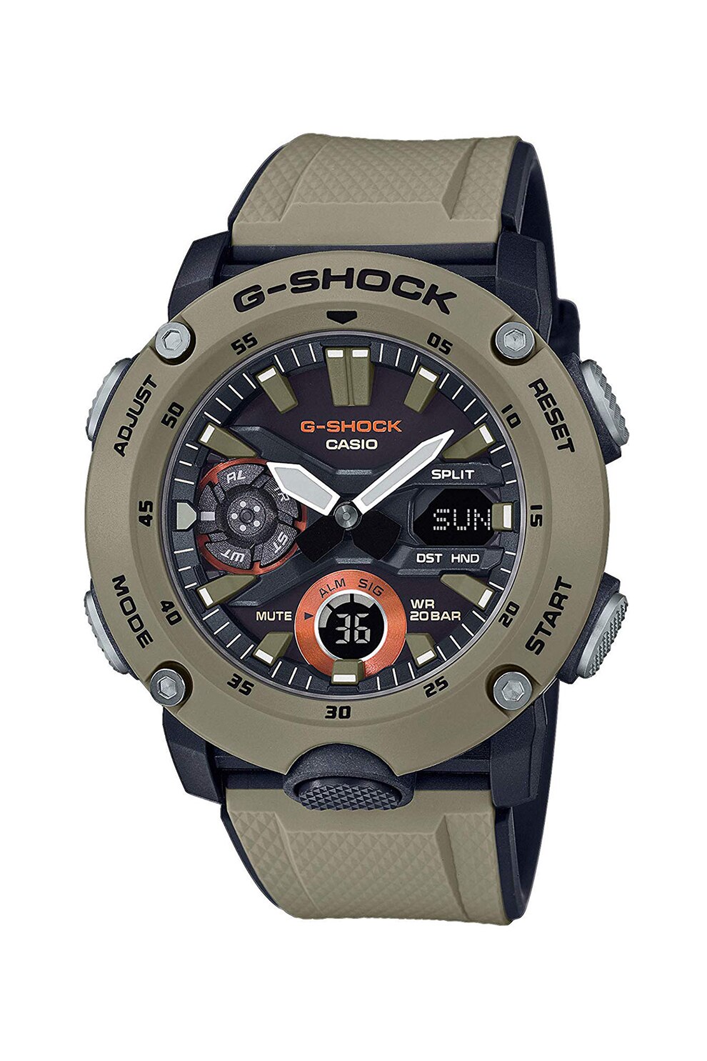 Casio, Ceas cronograf, Bej