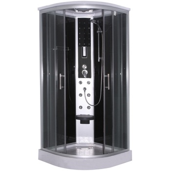 Cabina de dus cu hidromasaj Sanotechnik Quick Line, Scala, cu sistem de montaj rapid 90X90X215 cm Cabina de dus cu hidromasaj Sanotechnik Quick Line, Scala, cu sistem de montaj rapid 90X90X215 cm