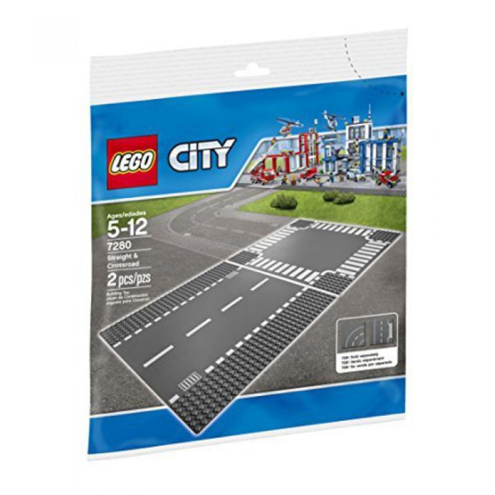 LEGO® City Права пътна отсечка и кръстовище 7280