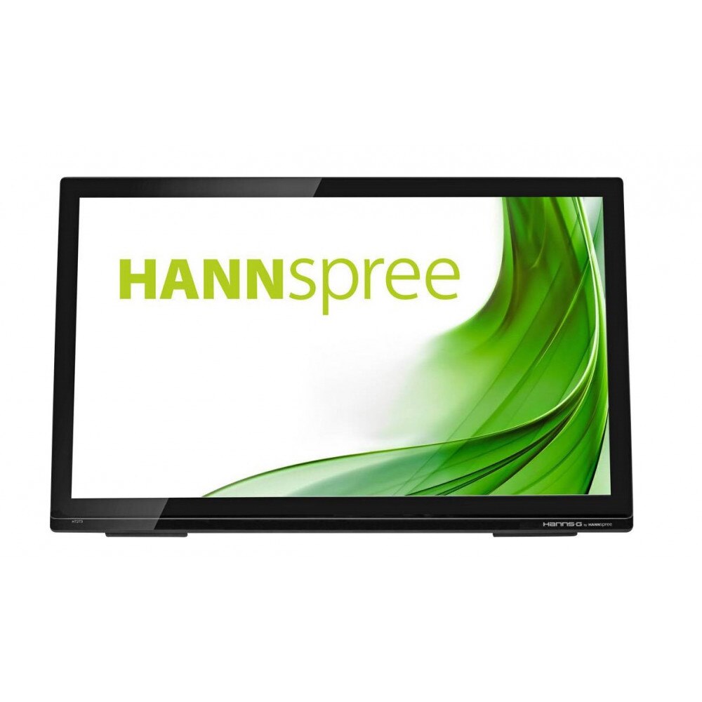Monitor Touchscreen HANNSPREE HT273HPB, HS-IPS, 27 inch, Wide, Full HD, D-Sub, HDMI, Negru