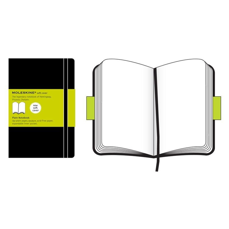 Moleskine Plain Soft Notebook - Extra Large