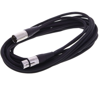 Cablu Microfon sau DMX, SSSNAKE, XLR mama - XLR tata, 10m, negru Cablu Microfon sau DMX, SSSNAKE, XLR mama - XLR tata, 10m, negru