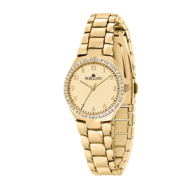 Ceas Morellato R0153157502, dama, auriu, inox, carcasa 30mm