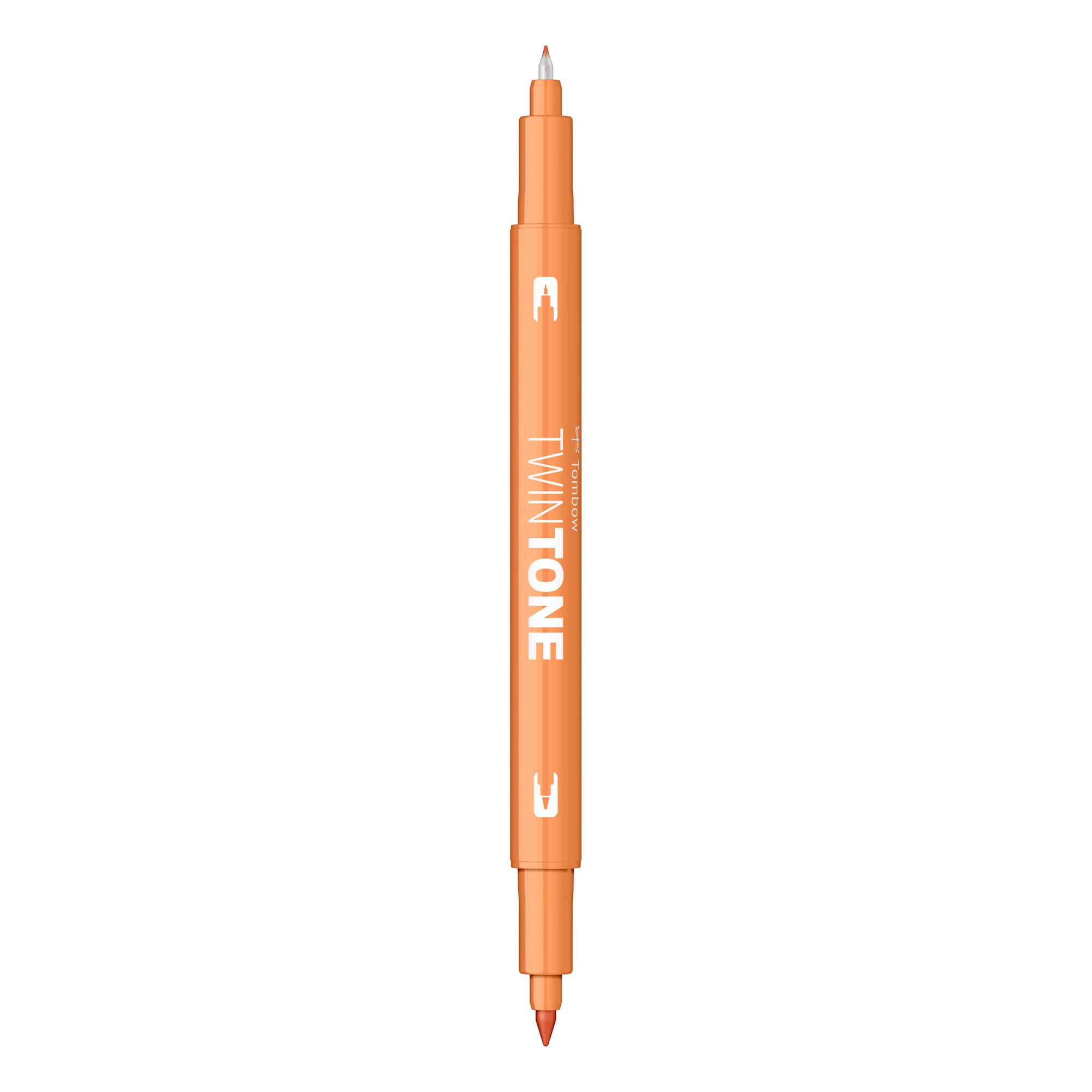 Marker Dual TwinTone Tombow 48 Honey Orange, portocaliu honey