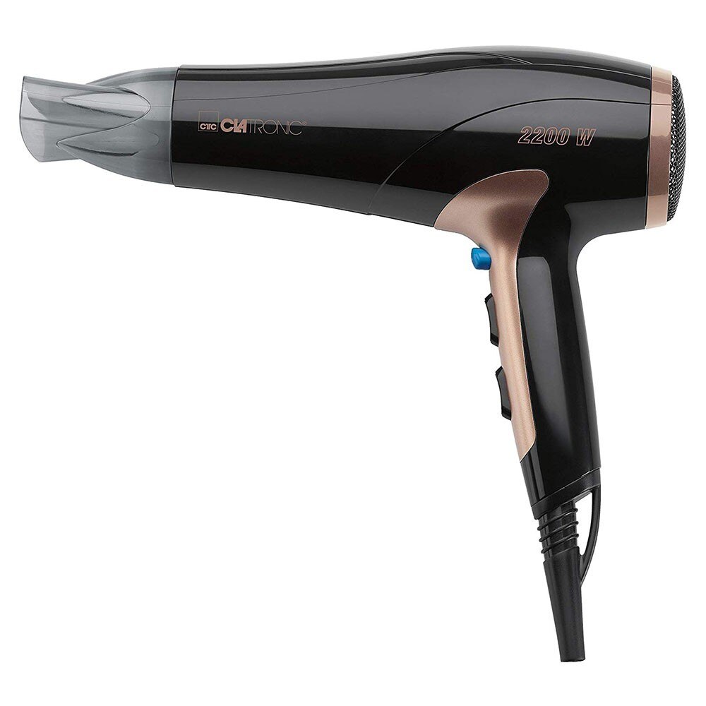 Uscator de par Clatronic HT3661 Ionic, 2200 W, 3 trepte de temperatura, 2 viteze, Cool Shot, Negru