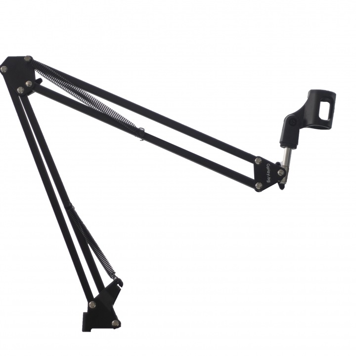 Gplay mikrofonállvány, fém, fekete