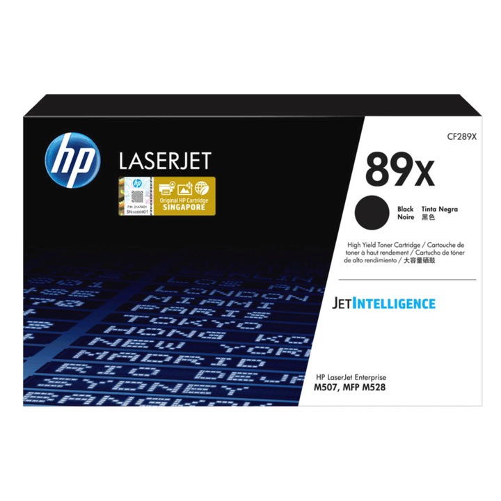 HP CF289X (89X) fekete nagykapacitású toner