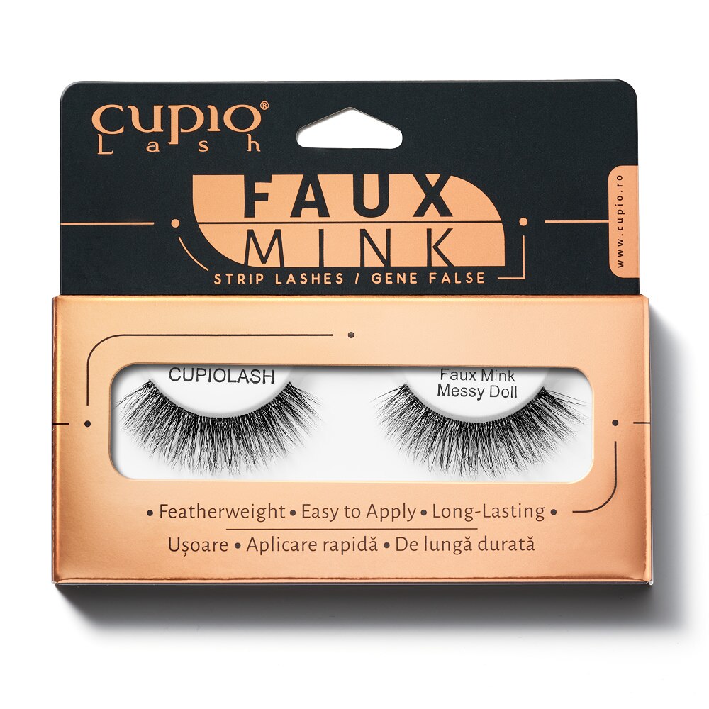 Gene banda Cupio Vegan Faux Mink Messy Doll