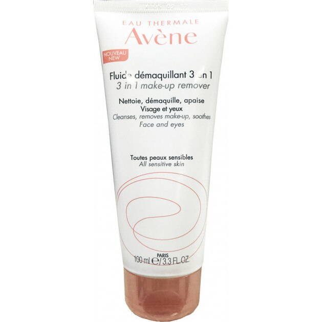 Lichid de curatare 3 in 1, avene make up remover 3 in 1, 100ml, 643924