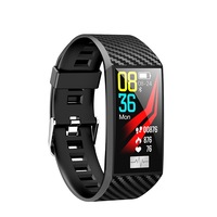 ceas smartwatch likesmartfit digitech 114quot hd display notificari monitorizare ritm cardiac pedometru control camera black imagen 45_0_
0