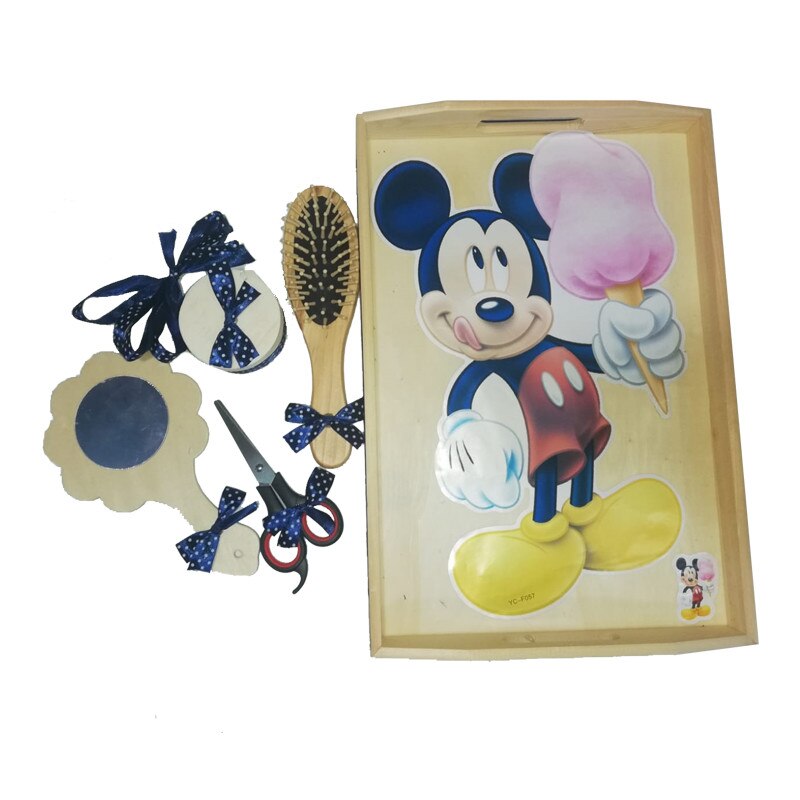 Tava Mot, 5 piese, 40*30 cm, MIckey Mousse cu inghetata, Shop Carnaval