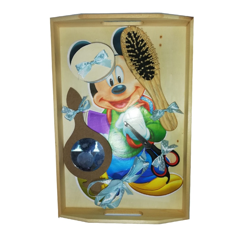 Tava Mot, 5 piese, 40*30 cm, Mickey Mouse, Sop Carnaval