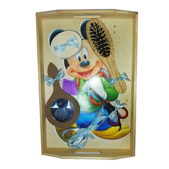 Tava Mot, 5 piese, 40*30 cm, Mickey Mouse, Sop Carnaval Tava Mot, 5 piese, 40*30 cm, Mickey Mouse, Sop Carnaval