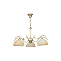 Candelabru Emibig, Atena, Crem, Stica, Metal, 3x60W