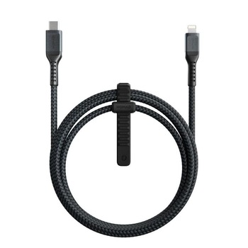 Cablu pentru incarcare si transfer de date NOMAD Rugged USB Type-C/Lightning 1.5m Negru Cablu pentru incarcare si transfer de date NOMAD Rugged USB Type-C/Lightning 1.5m Negru