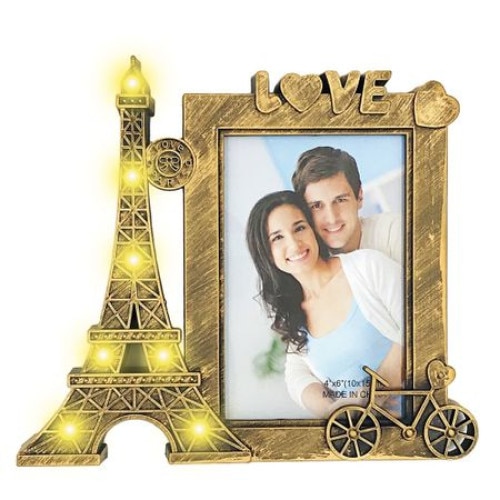 Rama foto colaj cu lumini EIFFEL 1 poza