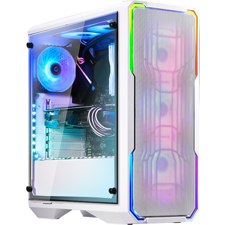 Carcasa Sharkoon VK2, RGB, ATX, Negru