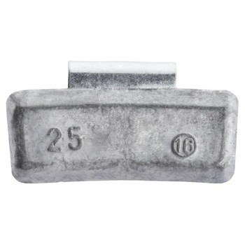 Set contra-greutati pentru jante aliaj, 25 grame, 100 piese Set contra-greutati pentru jante aliaj, 25 grame, 100 piese