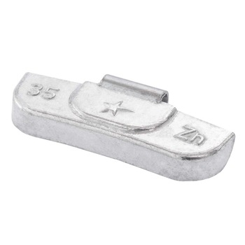 Set contra-greutati pentru jante tabla, 35 grame, 50 piese Set contra-greutati pentru jante tabla, 35 grame, 50 piese