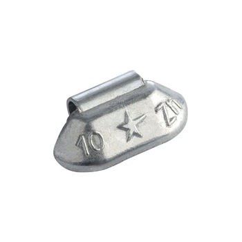 Set contra-greutati pentru jante tabla, 10 grame, 100 piese Set contra-greutati pentru jante tabla, 10 grame, 100 piese