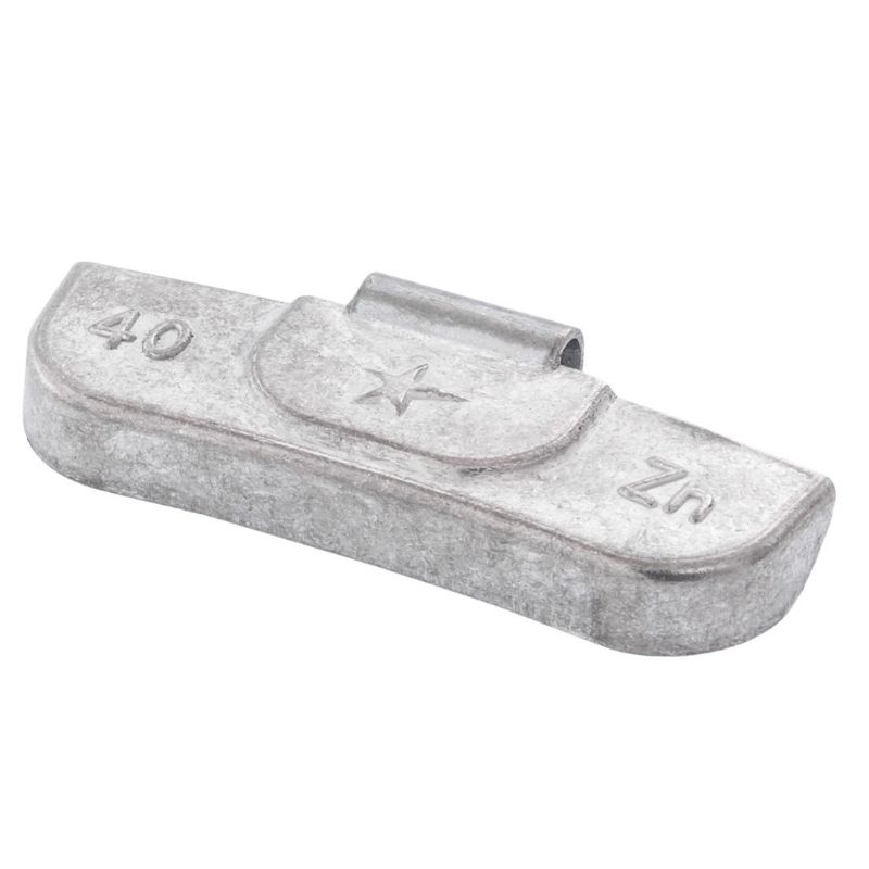 Set contra-greutati pentru jante tabla, 40 grame, 50 piese