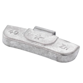 Set contra-greutati pentru jante tabla, 40 grame, 50 piese Set contra-greutati pentru jante tabla, 40 grame, 50 piese