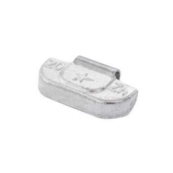 Set contra-greutati pentru jante tabla, 20 grame, 100 piese Set contra-greutati pentru jante tabla, 20 grame, 100 piese