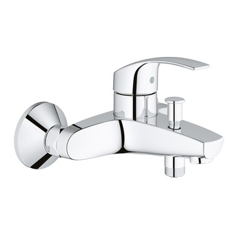 Baterie cada Grohe Eurosmart, monocomanda, 1/2'', cartus ceramic, limitator debit/temperatura, diverter, Crom Baterie cada Grohe Eurosmart, monocomanda, 1/2'', cartus ceramic, limitator debit/temperatura, diverter, Crom