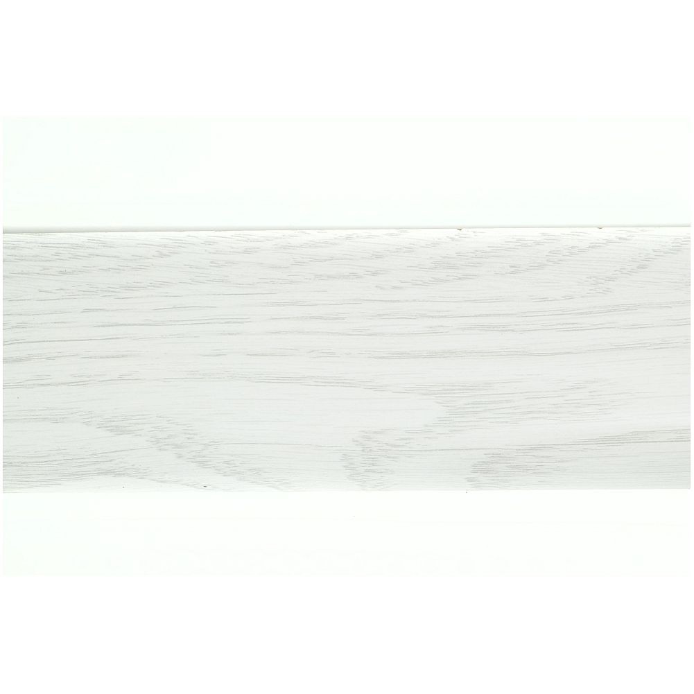 Plinta din HDF, Baumann, pentru parchet laminat, culoare stejaralbit, dimensiuni2400x60x15 mm