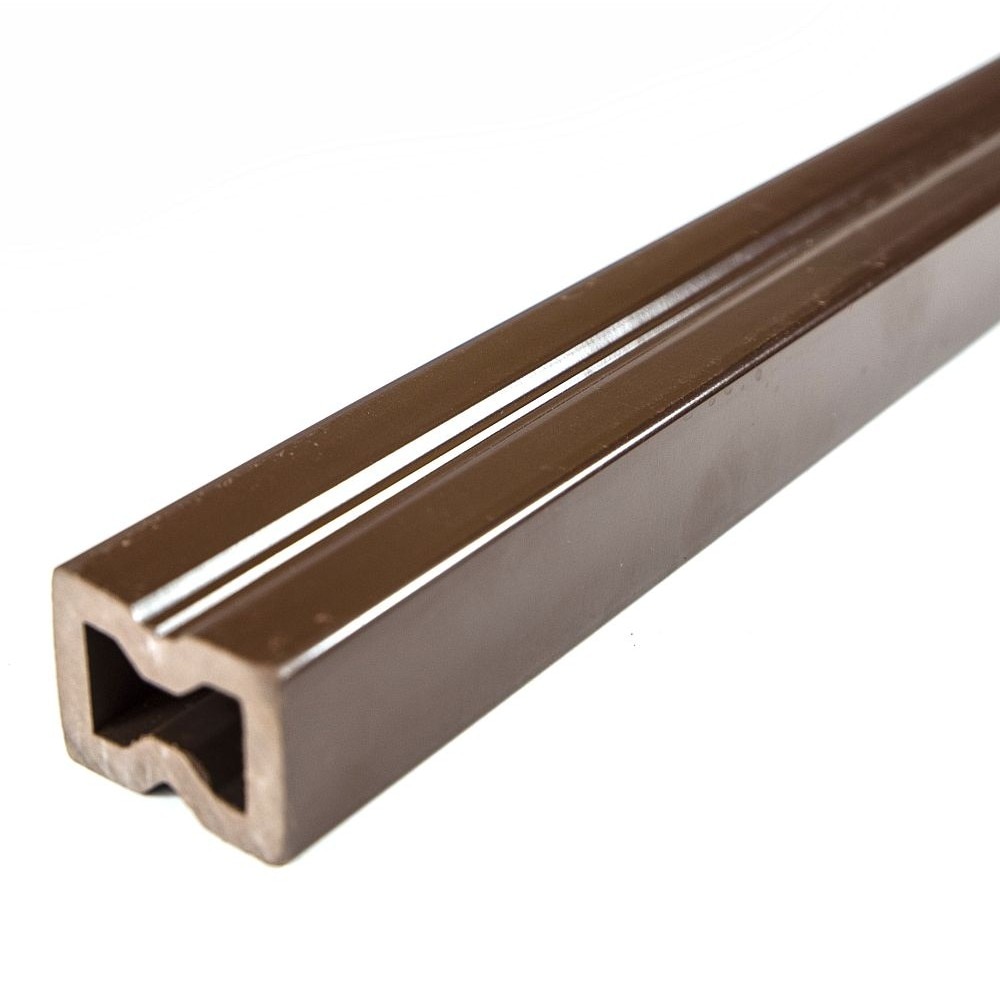 Substructura terasa tip compozit (WPC), Decolandia, culoare cafeniu, dimensiuni 2200x40x30