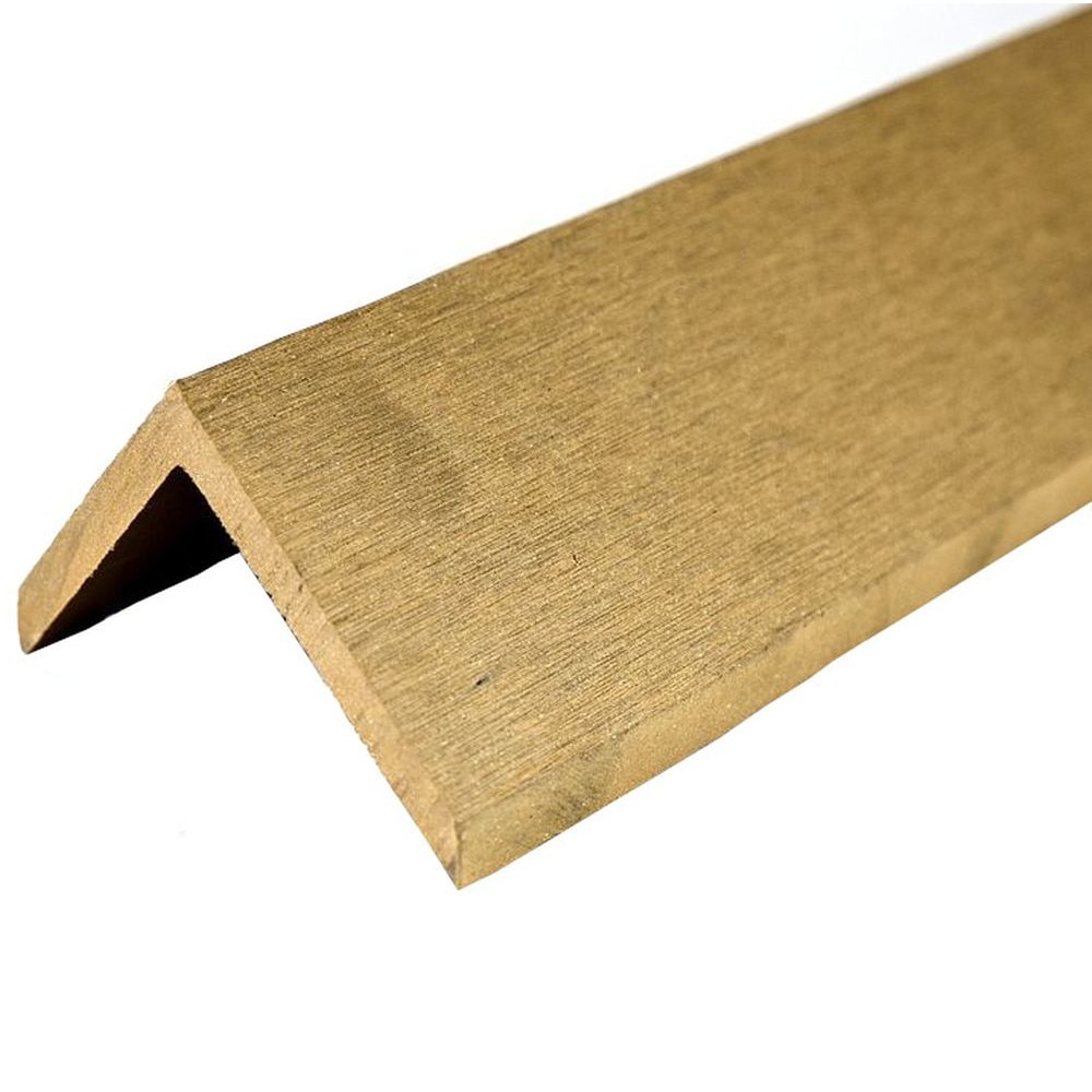 Element margine tip compozit (WPC), Decolandia, culoare teak, dimensiuni 3000x60x50